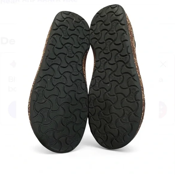 Birkenstock Gary Black Suede Oxford Comfort Shoes EU 40 Women 9 Men 7 Cork Boho - Picture 10 of 10